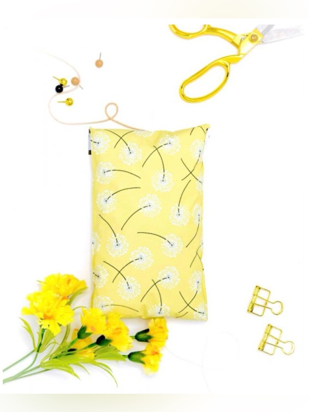 30 10” x 13” Dandelion Poly Mailers New With Tags - Picture 3 of 4
